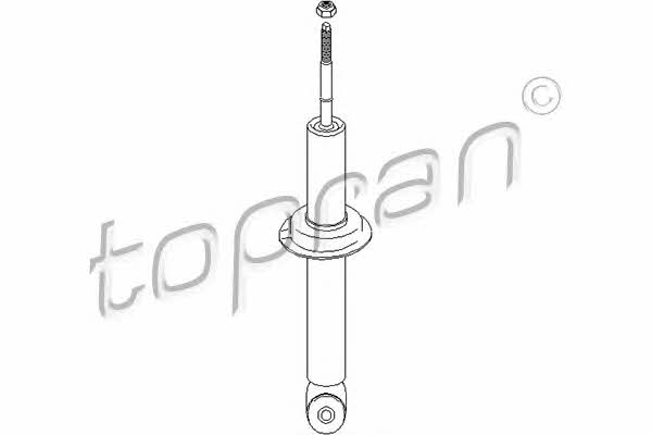Topran 102 629 Rear oil shock absorber 102629: Buy near me in Poland at 2407.PL - Good price!