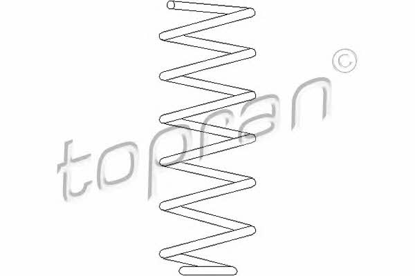 Topran 102 785 Suspension spring front 102785: Buy near me in Poland at 2407.PL - Good price!