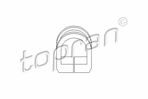 Topran 102 803 Silent block steering rack 102803: Buy near me in Poland at 2407.PL - Good price!
