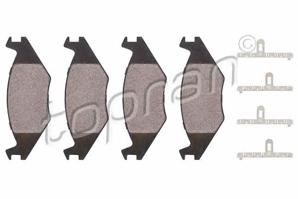 Topran 102 842 Brake Pad Set, disc brake 102842: Buy near me in Poland at 2407.PL - Good price!