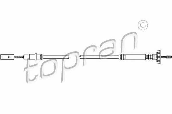 Topran 102 852 Clutch cable 102852: Buy near me in Poland at 2407.PL - Good price!