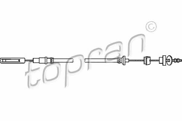 Topran 102 853 Clutch cable 102853: Buy near me in Poland at 2407.PL - Good price!