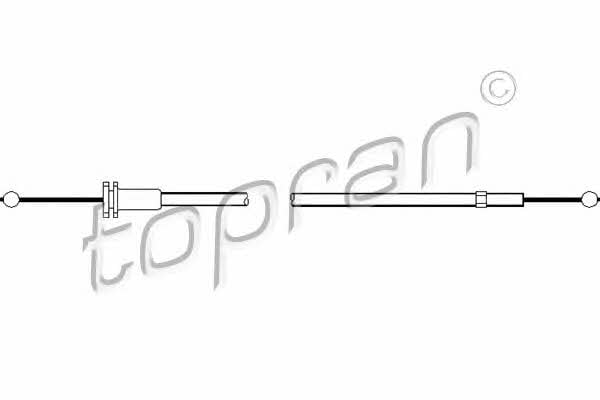 Topran 102 988 Hood lock cable 102988: Buy near me in Poland at 2407.PL - Good price!