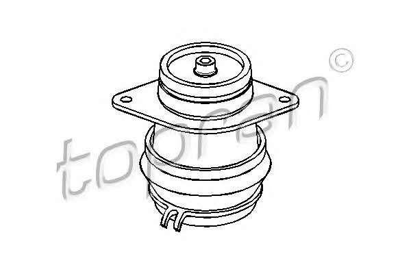 Topran 103 010 Engine mount, rear right 103010: Buy near me in Poland at 2407.PL - Good price!