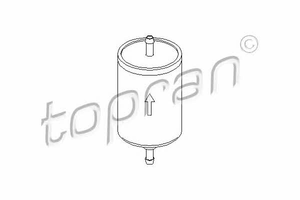 Topran 103 023 Топливный фильтр 103023: Отличная цена - Купить в Польше на 2407.PL!