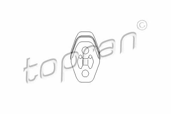 Topran 103 026 Кронштейн кріплення вихлопної системи 103026: Приваблива ціна - Купити у Польщі на 2407.PL!