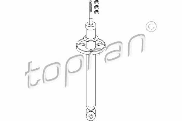 Topran 103 061 Rear oil and gas suspension shock absorber 103061: Buy near me in Poland at 2407.PL - Good price!
