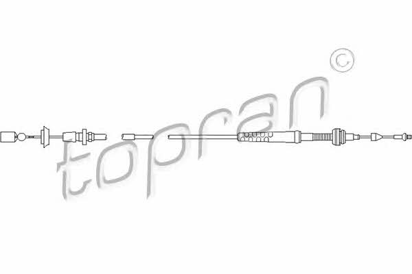 Topran 103 081 Accelerator cable 103081: Buy near me in Poland at 2407.PL - Good price!