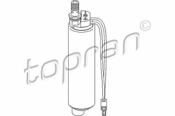 Topran 108 576 Fuel pump 108576: Buy near me in Poland at 2407.PL - Good price!