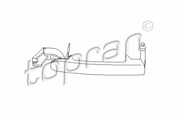 Topran 108 865 Ручка двери 108865: Отличная цена - Купить в Польше на 2407.PL!