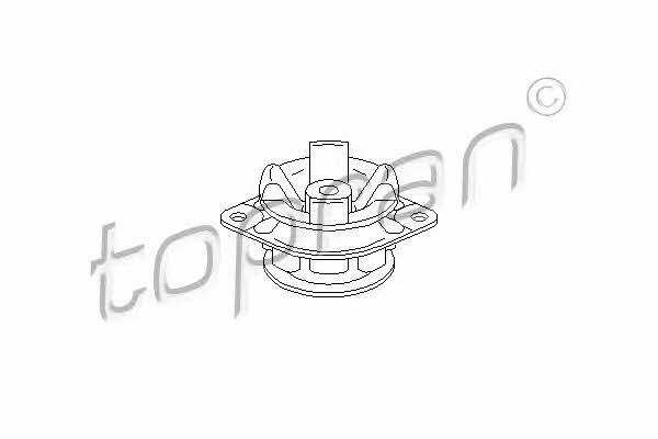 Topran 108 905 Gearbox mount left, right 108905: Buy near me in Poland at 2407.PL - Good price!