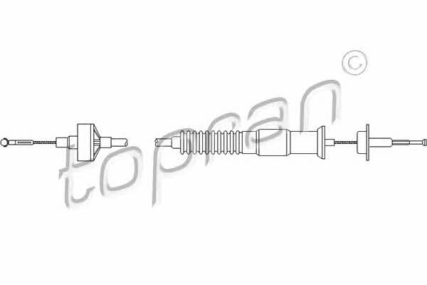 Topran 103 144 Clutch cable 103144: Buy near me in Poland at 2407.PL - Good price!