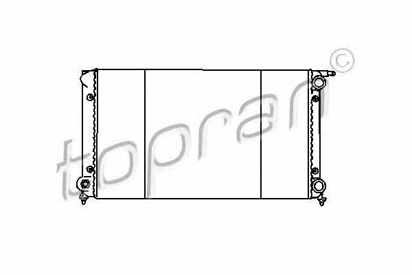 Topran 103 384 Radiator, engine cooling 103384: Buy near me in Poland at 2407.PL - Good price!