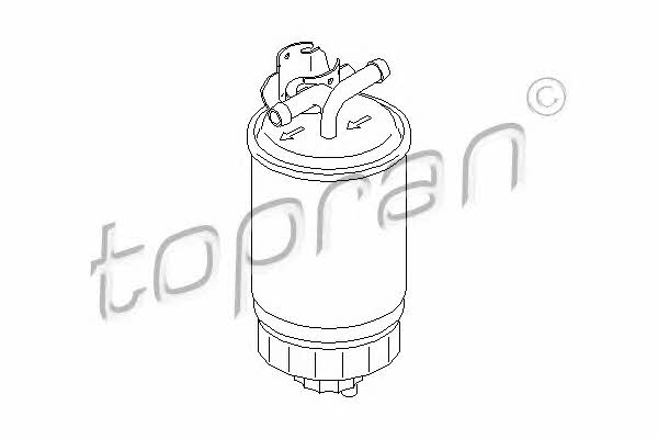 Topran 109 040 Fuel filter 109040: Buy near me in Poland at 2407.PL - Good price!