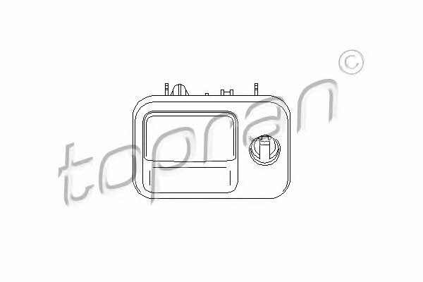 Topran 109 077 Замок крышки перчаточного ящика 109077: Отличная цена - Купить в Польше на 2407.PL!