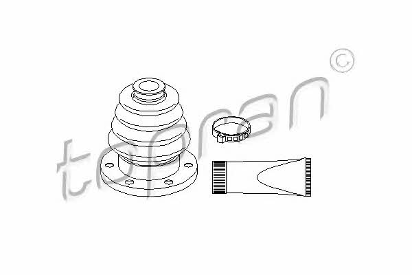Topran 109 305 Osłona przeciwpyłowa wału napędowego, komplet 109305: Dobra cena w Polsce na 2407.PL - Kup Teraz!