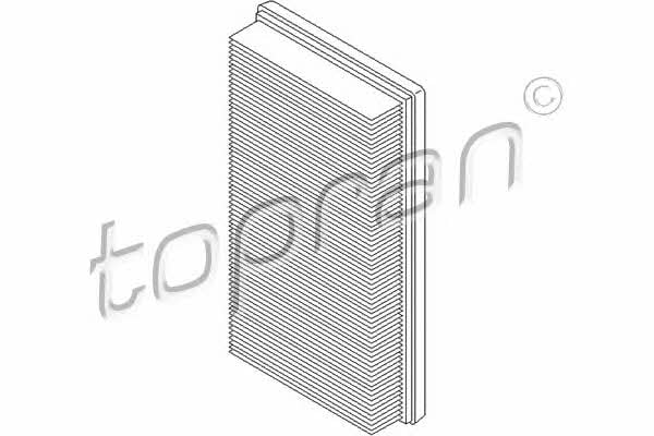 Topran 109 376 Air filter 109376: Buy near me at 2407.PL in Poland at an Affordable price!