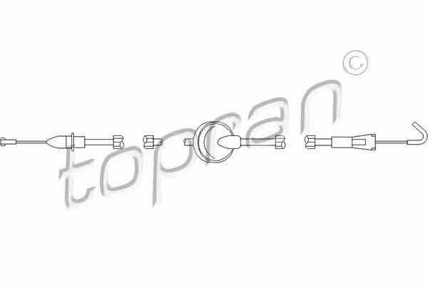 Topran 109 450 Door lock cable 109450: Buy near me at 2407.PL in Poland at an Affordable price!