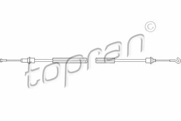 Topran 109 452 Door lock cable 109452: Buy near me in Poland at 2407.PL - Good price!