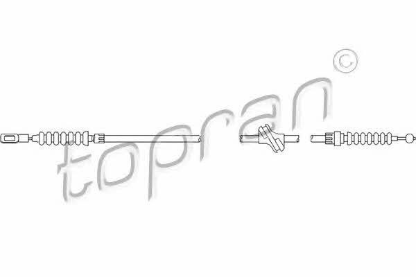 Topran 103 697 Cable Pull, parking brake 103697: Buy near me in Poland at 2407.PL - Good price!