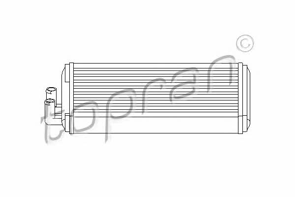 Topran 103 705 Радіатор опалювача салону 103705: Приваблива ціна - Купити у Польщі на 2407.PL!