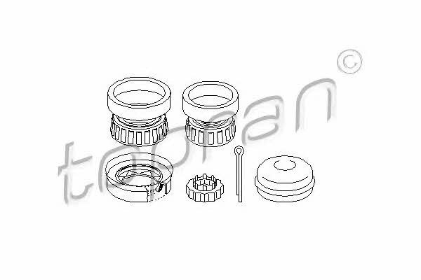 Topran 109 702 Rear Wheel Bearing Kit 109702: Buy near me in Poland at 2407.PL - Good price!