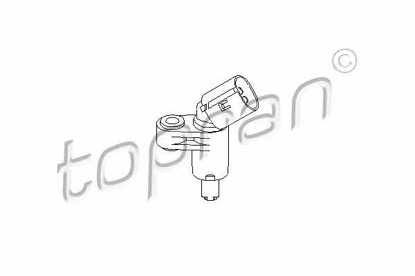 Topran 109 753 Sensor, wheel speed 109753: Buy near me in Poland at 2407.PL - Good price!