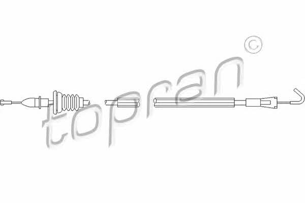 Topran 109 905 Door lock cable 109905: Buy near me in Poland at 2407.PL - Good price!