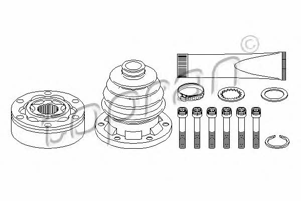 Topran 110 022 CV joint 110022: Buy near me in Poland at 2407.PL - Good price!