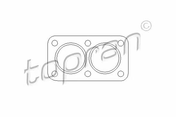 Topran 104 202 Exhaust pipe gasket 104202: Buy near me at 2407.PL in Poland at an Affordable price!
