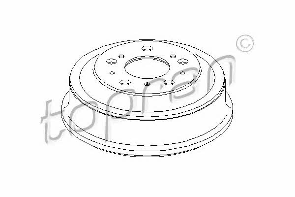 Topran 721 192 Bęben hamulca tylny 721192: Dobra cena w Polsce na 2407.PL - Kup Teraz!