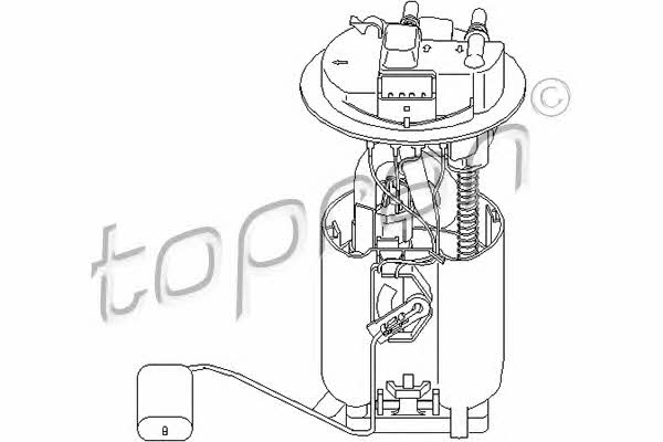 Topran 721 477 Fuel pump 721477: Buy near me at 2407.PL in Poland at an Affordable price!