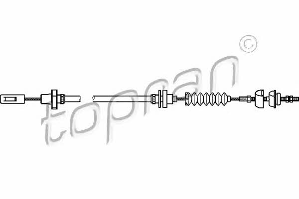 Topran 104 254 Clutch cable 104254: Buy near me in Poland at 2407.PL - Good price!