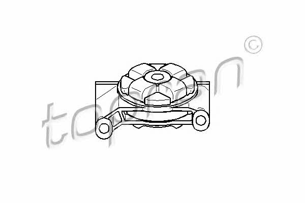 Topran 104 300 Gearbox mount left 104300: Buy near me in Poland at 2407.PL - Good price!