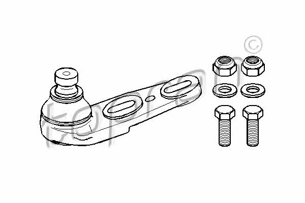 Topran 104 312 Ball joint 104312: Buy near me at 2407.PL in Poland at an Affordable price!