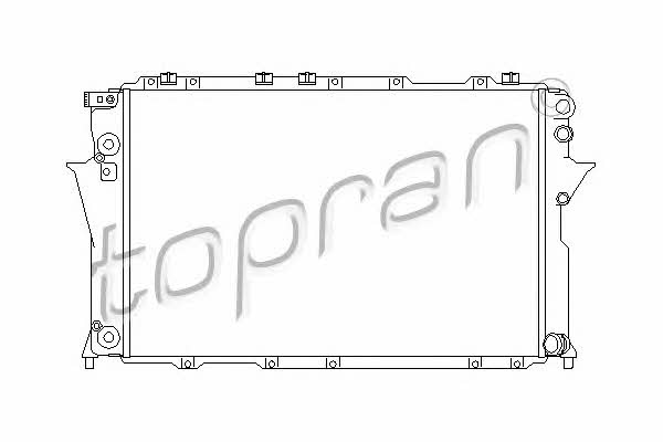 Topran 105 743 Radiator, engine cooling 105743: Buy near me at 2407.PL in Poland at an Affordable price!