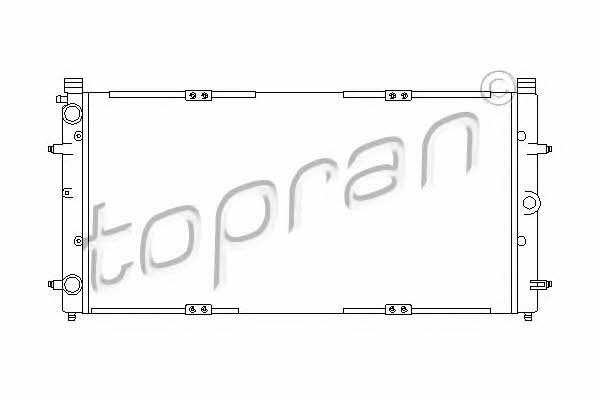 Topran 105 746 Radiator, engine cooling 105746: Buy near me in Poland at 2407.PL - Good price!