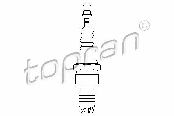 Topran 107 124 Свеча зажигания 107124: Отличная цена - Купить в Польше на 2407.PL!