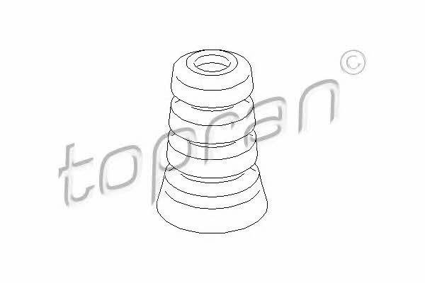 Topran 721 802 Rubber buffer, suspension 721802: Buy near me in Poland at 2407.PL - Good price!