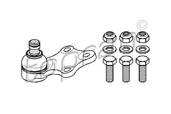 Topran 721 846 Ball joint 721846: Buy near me in Poland at 2407.PL - Good price!