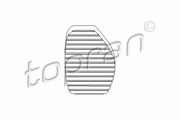 Topran 721 931 Clutch pedal cover 721931: Buy near me in Poland at 2407.PL - Good price!