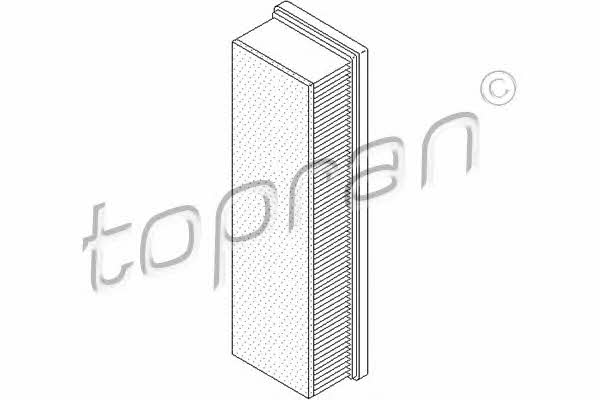 Topran 722 301 Air filter 722301: Buy near me in Poland at 2407.PL - Good price!