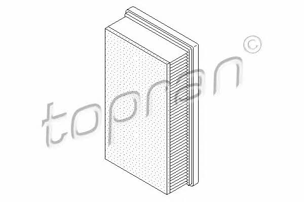 Topran 722 559 Air filter 722559: Buy near me at 2407.PL in Poland at an Affordable price!