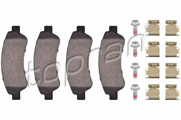 Topran 722 613 Brake Pad Set, disc brake 722613: Buy near me in Poland at 2407.PL - Good price!