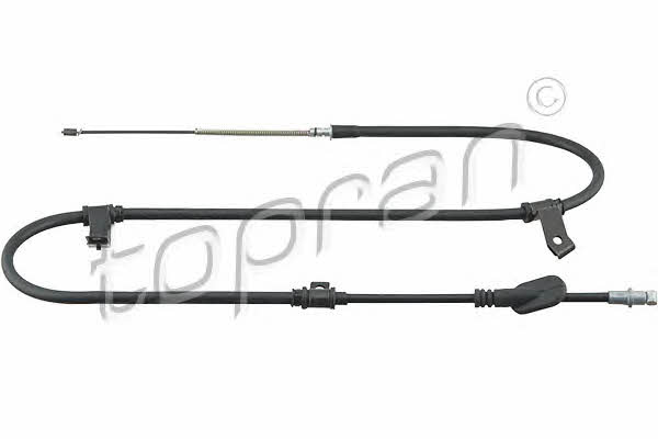 Topran 821 038 Parking brake cable, right 821038: Buy near me in Poland at 2407.PL - Good price!
