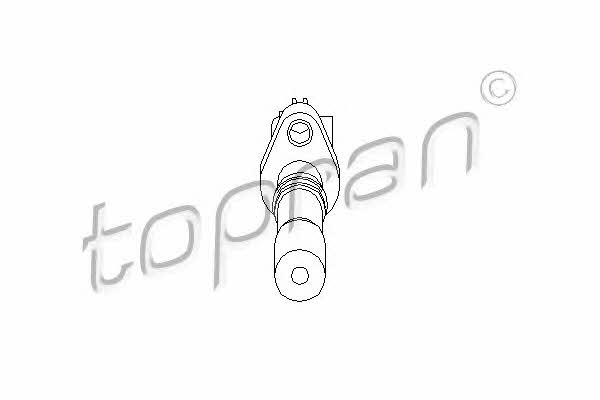 Topran 722 629 Crankshaft position sensor 722629: Buy near me in Poland at 2407.PL - Good price!