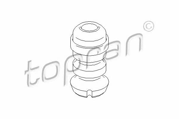 Topran 722 701 Rubber buffer, suspension 722701: Buy near me in Poland at 2407.PL - Good price!