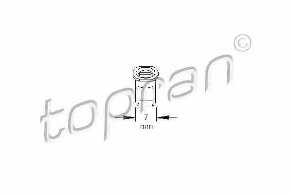 Topran 102 891 Bushings 102891: Buy near me at 2407.PL in Poland at an Affordable price!