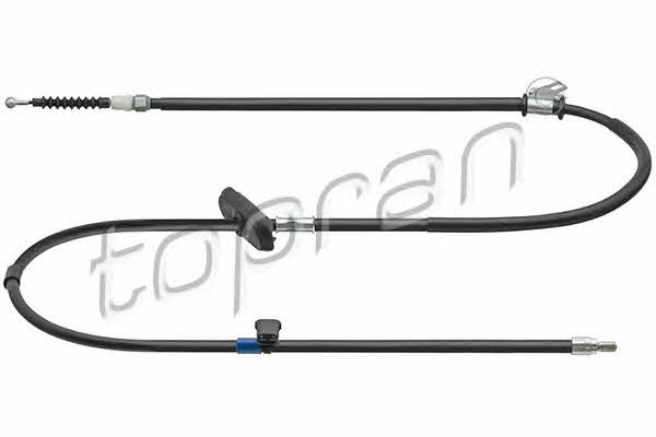 Topran 208 435 Parking brake cable left 208435: Buy near me at 2407.PL in Poland at an Affordable price!
