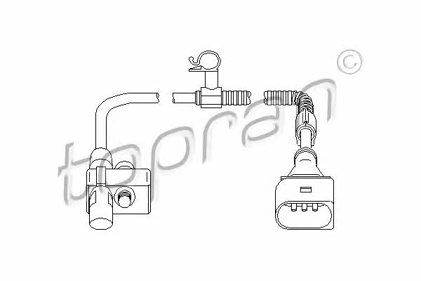 Topran 111 427 Crankshaft position sensor 111427: Buy near me in Poland at 2407.PL - Good price!